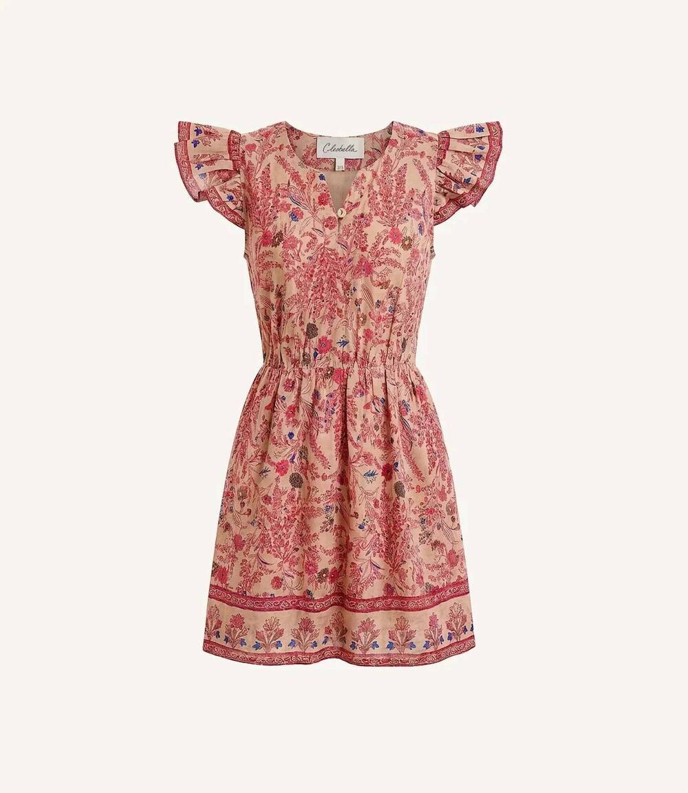NEW CLEOBELLA girl's gardenia littles dress in dahlia print